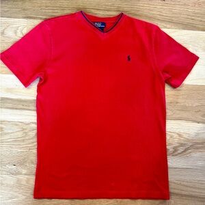 Boy’s Ralph Lauren Polo V-neck T-Shirt sz. L 14-16